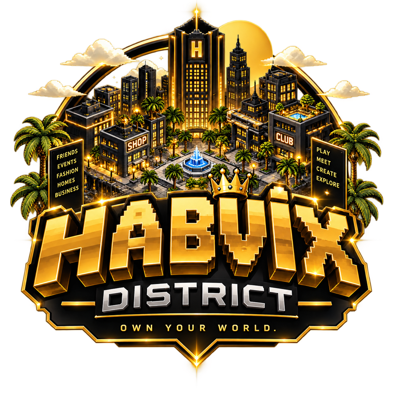 Habvix District Logo